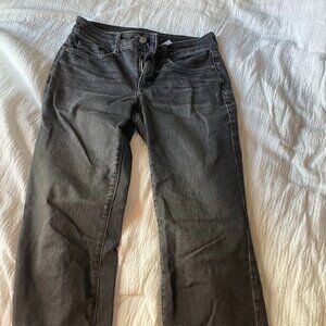 NYDJ black jeans Marilyn straight lift x tuck 2P